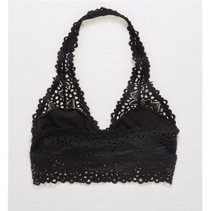 Aerie Boho Halter Bralette Small